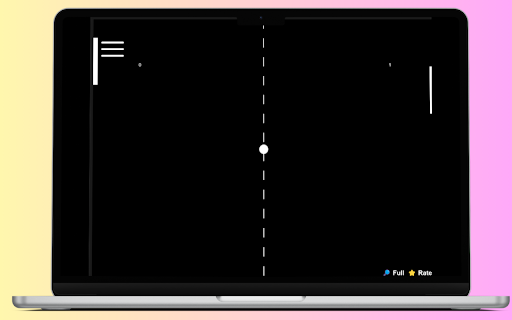 Pong for Chrome  from Chrome web store to be run with OffiDocs Chromium online