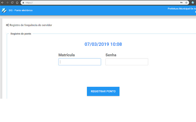 Ponto Prodata Ajuste  from Chrome web store to be run with OffiDocs Chromium online