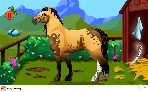 Pony DressUp Game Style your pony on any device!  from Chrome web store to be run with OffiDocs Chromium online