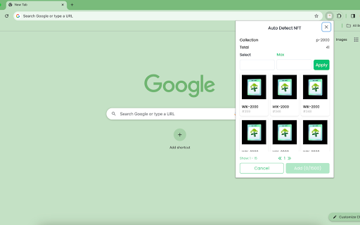Pools Wallet  from Chrome web store to be run with OffiDocs Chromium online