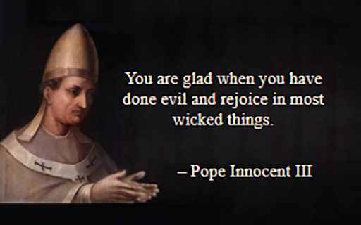 Pope Innocent IIIs Daily Affirmations  from Chrome web store to be run with OffiDocs Chromium online