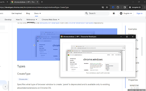 POPElement  from Chrome web store to be run with OffiDocs Chromium online