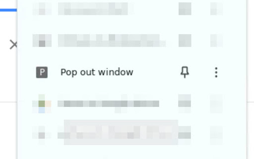 Pop out window  from Chrome web store to be run with OffiDocs Chromium online