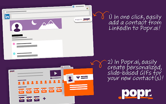 Popr.ai Extension  from Chrome web store to be run with OffiDocs Chromium online
