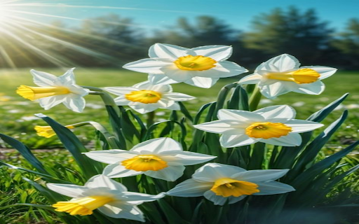 Popular daffodil wallpaper  from Chrome web store to be run with OffiDocs Chromium online