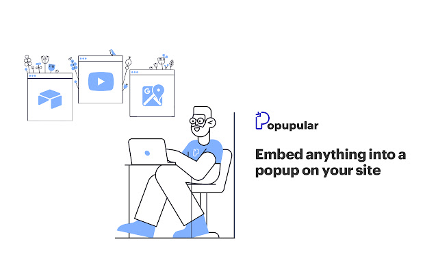 Popupular  from Chrome web store to be run with OffiDocs Chromium online