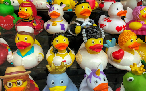 Porcelain ducks  from Chrome web store to be run with OffiDocs Chromium online