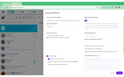 Porfirio Tech Green CRM  from Chrome web store to be run with OffiDocs Chromium online