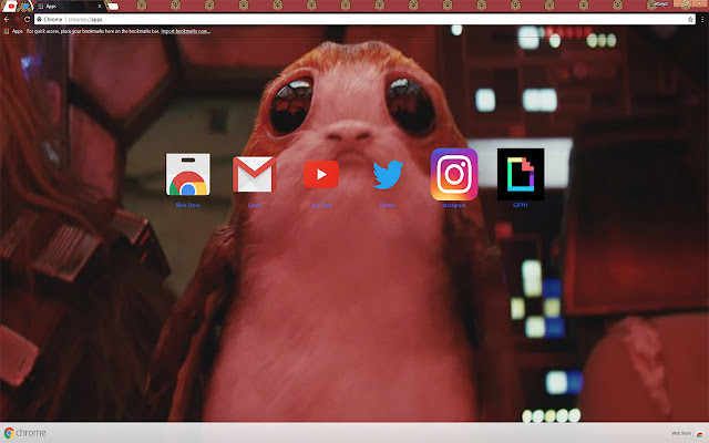 PORG | Star Wars: Episode VIII The Last Jedi  from Chrome web store to be run with OffiDocs Chromium online