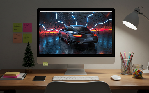 Porsche 911 Turbo S Live Wallpaper  from Chrome web store to be run with OffiDocs Chromium online