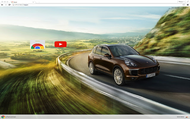 Porsche Cayenne  from Chrome web store to be run with OffiDocs Chromium online