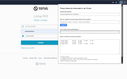 PortalRM Montreal BOT  from Chrome web store to be run with OffiDocs Chromium online