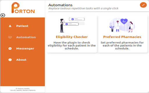 Porton Oscar Extension  from Chrome web store to be run with OffiDocs Chromium online