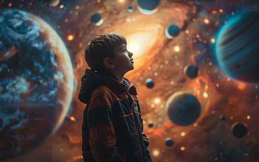 portrait autistic kid fantasy world  from Chrome web store to be run with OffiDocs Chromium online