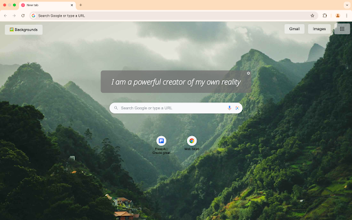 Positive Affirmations  from Chrome web store to be run with OffiDocs Chromium online