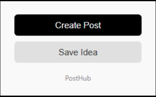 PostHub  from Chrome web store to be run with OffiDocs Chromium online