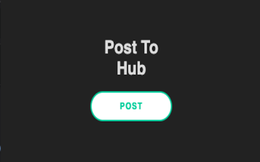 PostToHub  from Chrome web store to be run with OffiDocs Chromium online