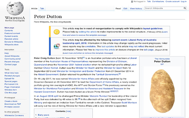 Potato Dutton  from Chrome web store to be run with OffiDocs Chromium online