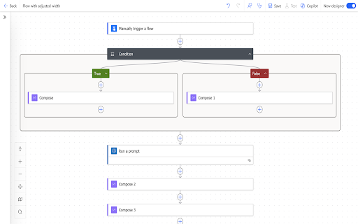 Power Automate Action Width Tweak  from Chrome web store to be run with OffiDocs Chromium online