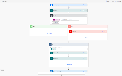 Power Automate Classic UI  from Chrome web store to be run with OffiDocs Chromium online