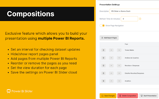 Power BI Slider  from Chrome web store to be run with OffiDocs Chromium online