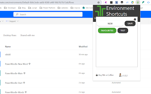Power DevBox Shortcut  from Chrome web store to be run with OffiDocs Chromium online