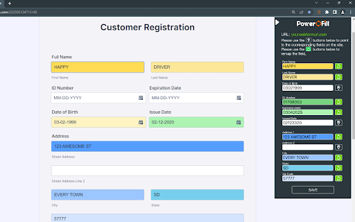 PowerFill  from Chrome web store to be run with OffiDocs Chromium online