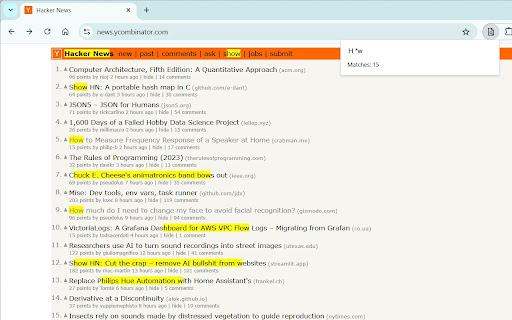 Power Find  from Chrome web store to be run with OffiDocs Chromium online