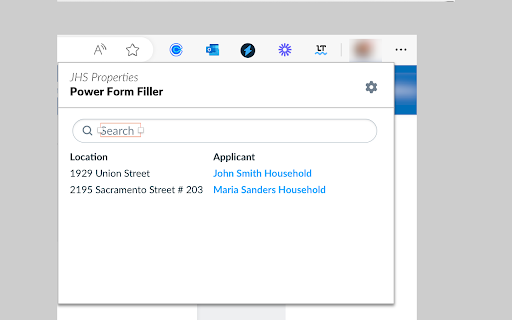 PowerForm Filler  from Chrome web store to be run with OffiDocs Chromium online
