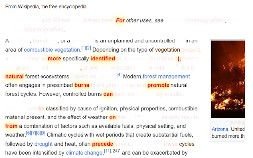 Power Words  from Chrome web store to be run with OffiDocs Chromium online