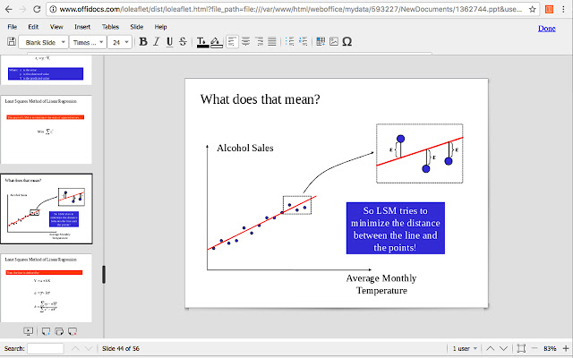 PPT slides editor  from Chrome web store to be run with OffiDocs Chromium online