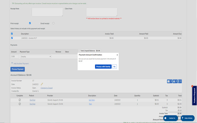 PracticeSync Payment Extension  from Chrome web store to be run with OffiDocs Chromium online