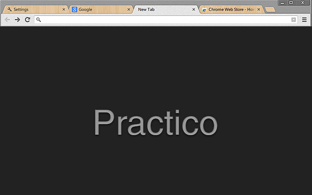Practico  from Chrome web store to be run with OffiDocs Chromium online