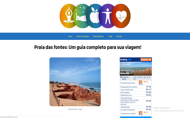 praiadasfontes.com  from Chrome web store to be run with OffiDocs Chromium online