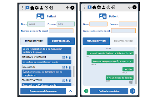 PraxyConsultation  from Chrome web store to be run with OffiDocs Chromium online