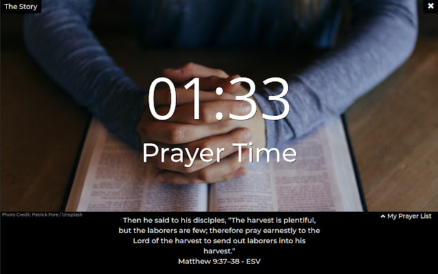 Prayer Time  from Chrome web store to be run with OffiDocs Chromium online