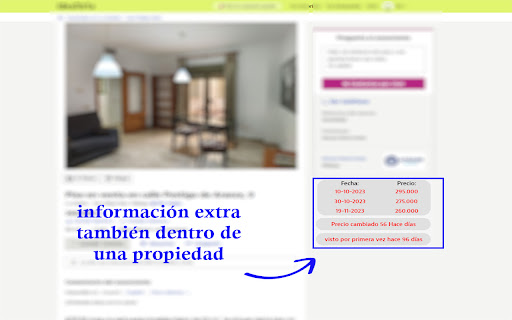 Precios Inmuebles Plus from Chrome web store to be run with OffiDocs Chromium online Precios Inmuebles Plus from Chrome web store to be run with OffiDocs Chromium online