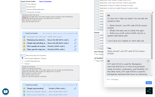 PredictionHealth Sidekick  from Chrome web store to be run with OffiDocs Chromium online