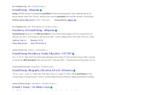 Presidential Word Replacer  from Chrome web store to be run with OffiDocs Chromium online