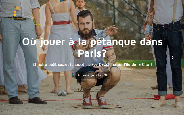 Presque Parisienne із веб-магазину Chrome, який буде працювати за допомогою OffiDocs Chromium онлайн