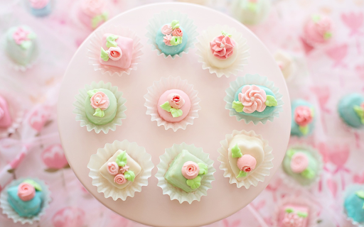 Pretty pinkcake  from Chrome web store to be run with OffiDocs Chromium online