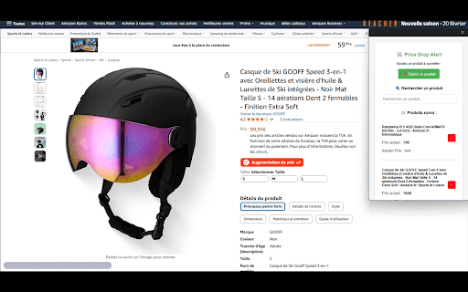 Price Drop Alert  from Chrome web store to be run with OffiDocs Chromium online