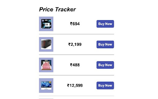 Price History, Tracker, Kharido G  from Chrome web store to be run with OffiDocs Chromium online
