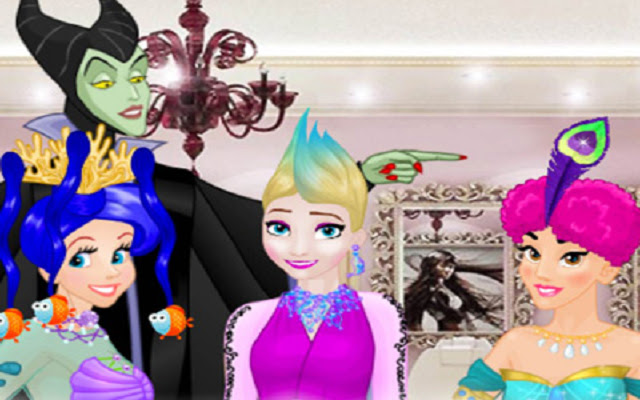 Princess April Fools Hair Salon  from Chrome web store to be run with OffiDocs Chromium online