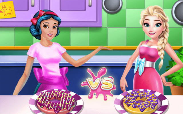 Princesses Cooking Contest Game  from Chrome web store to be run with OffiDocs Chromium online
