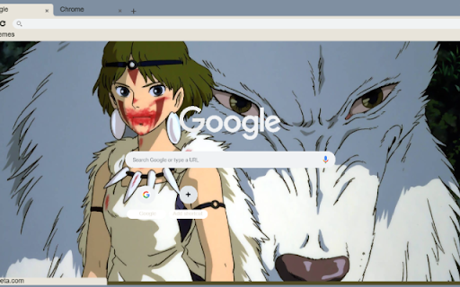 Princess Mononoke  from Chrome web store to be run with OffiDocs Chromium online