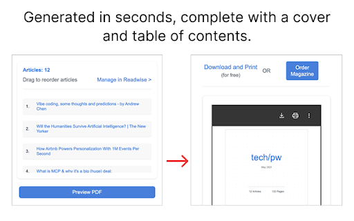 PrintWise  from Chrome web store to be run with OffiDocs Chromium online