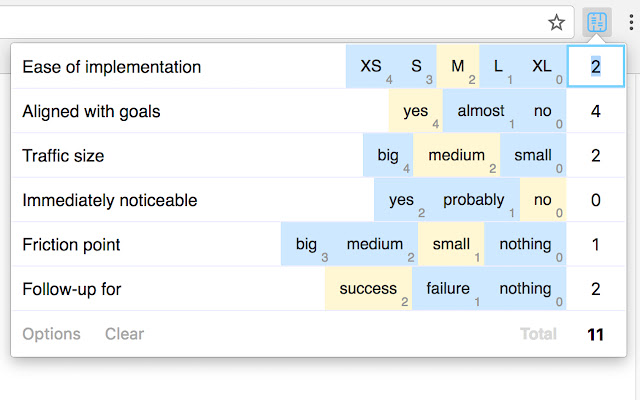 Priorita  from Chrome web store to be run with OffiDocs Chromium online
