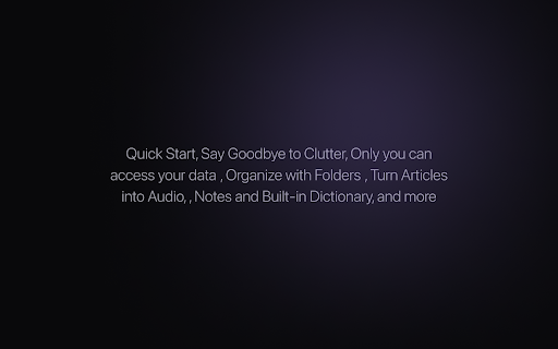 Pristine: Reader for Chromium Browsers  from Chrome web store to be run with OffiDocs Chromium online