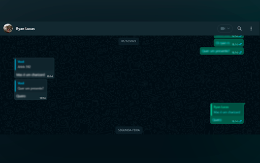 Privacy4Whatsapp  from Chrome web store to be run with OffiDocs Chromium online